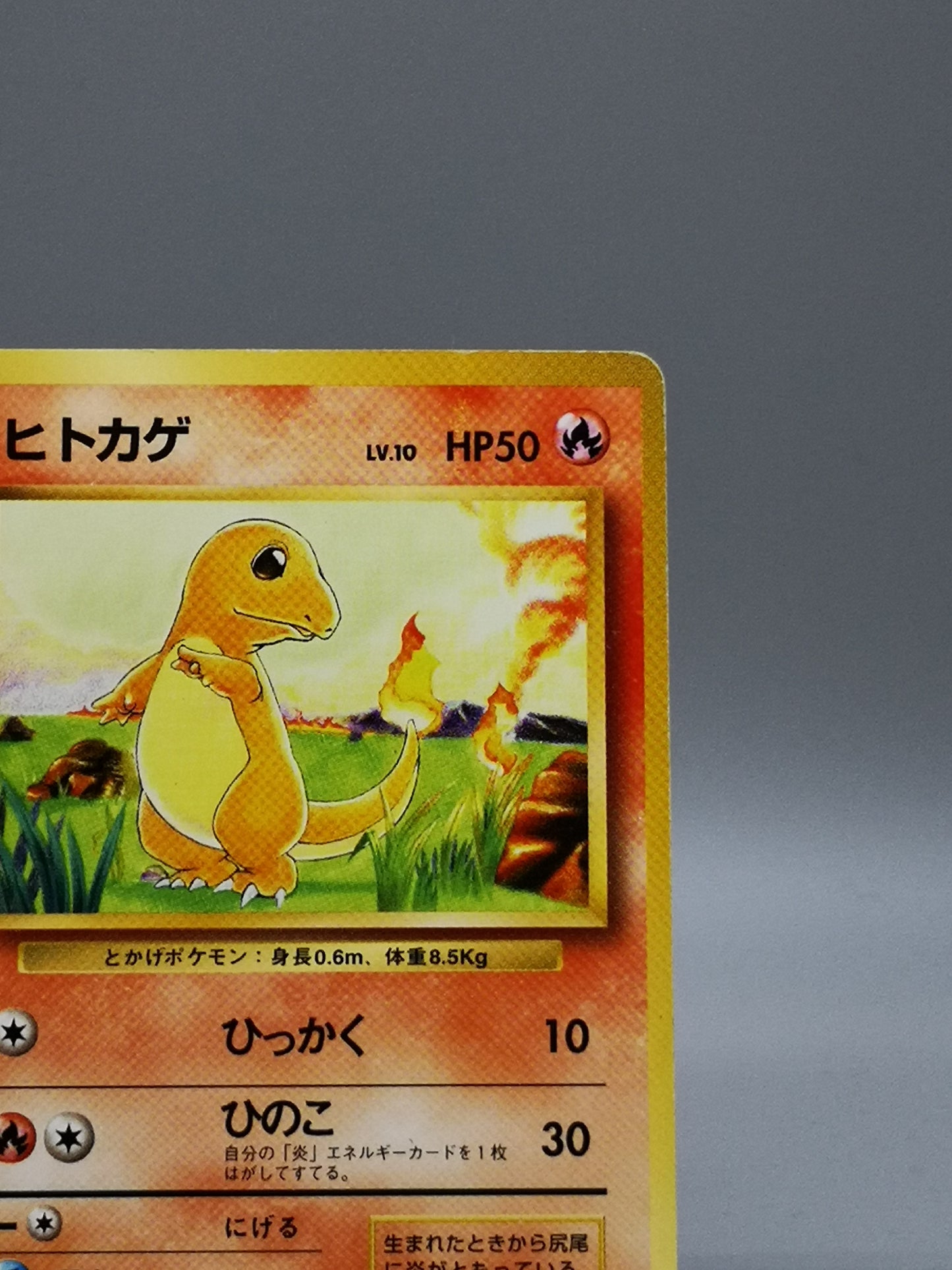 Charmander No.004 Japanese Base Set 1st Edition 1996
