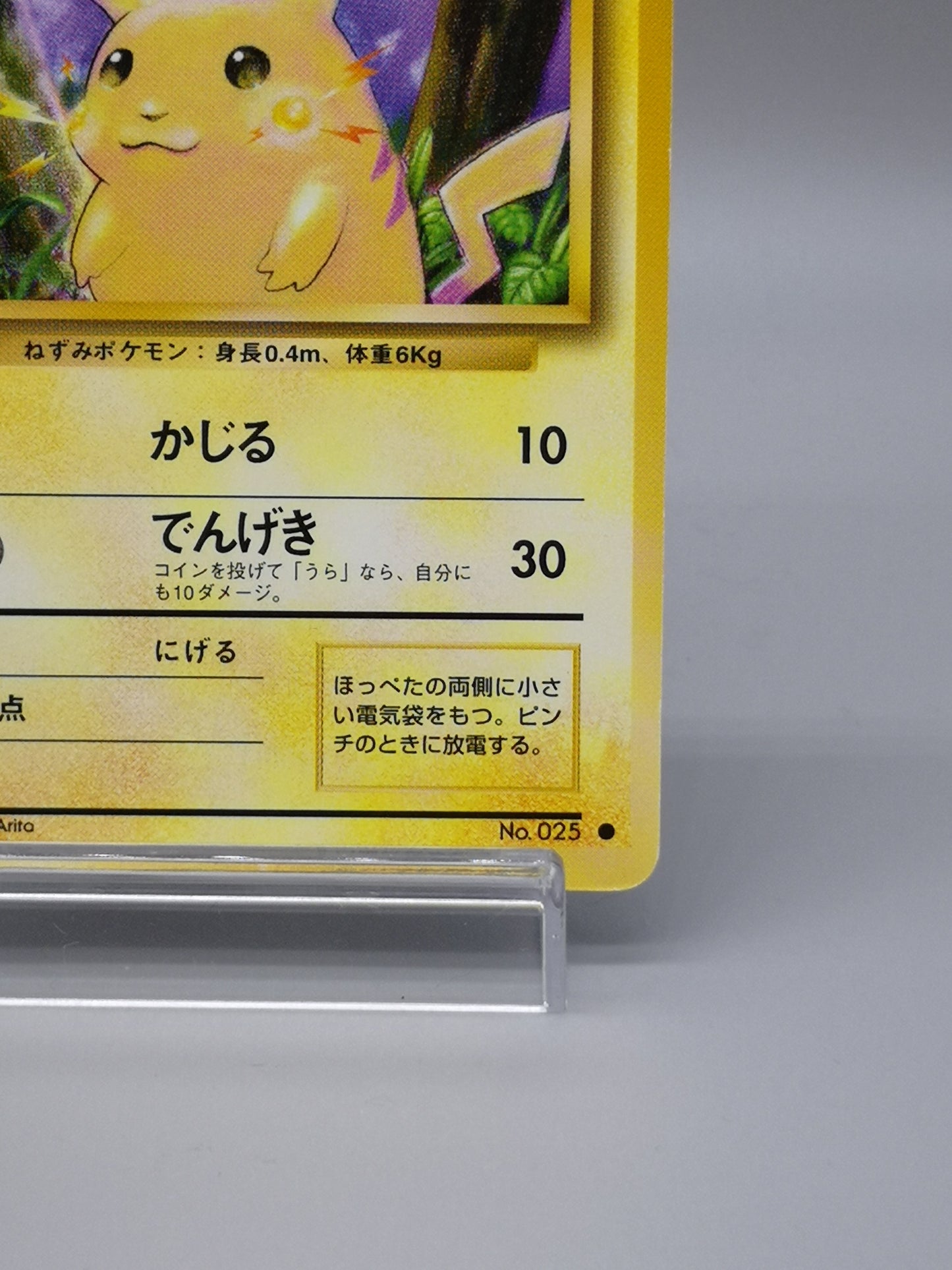 Pikachu No.025 Japanese Jungle 1997