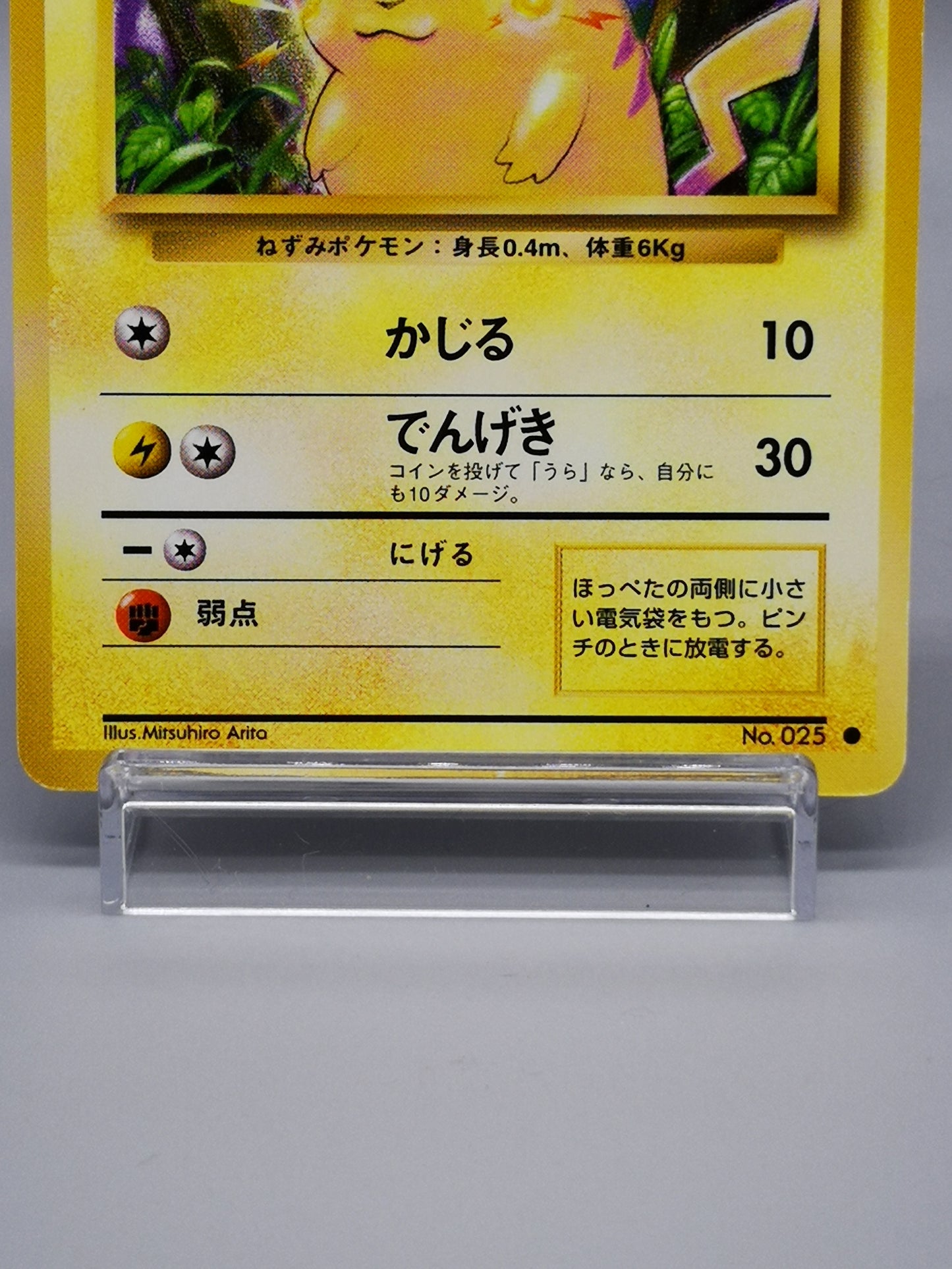 Pikachu No.025 Japanese Jungle 1997