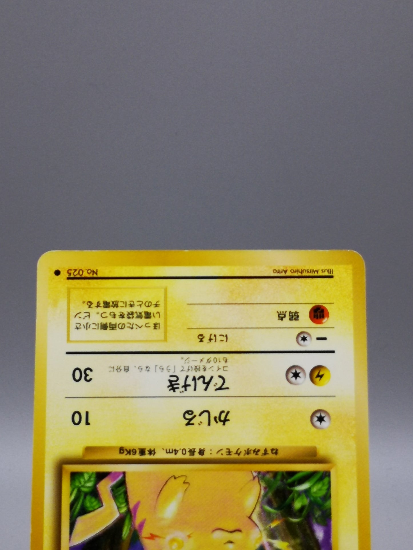 Pikachu No.025 Japanese Jungle 1997