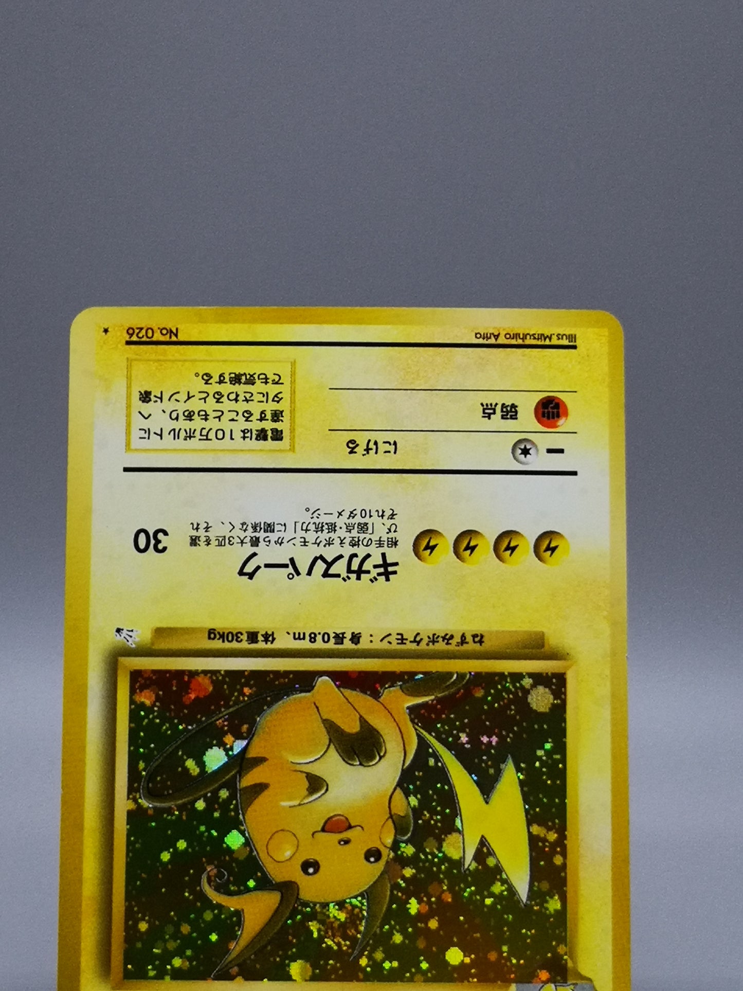 Raichu No.026 Mystery of the Fossils 1997
