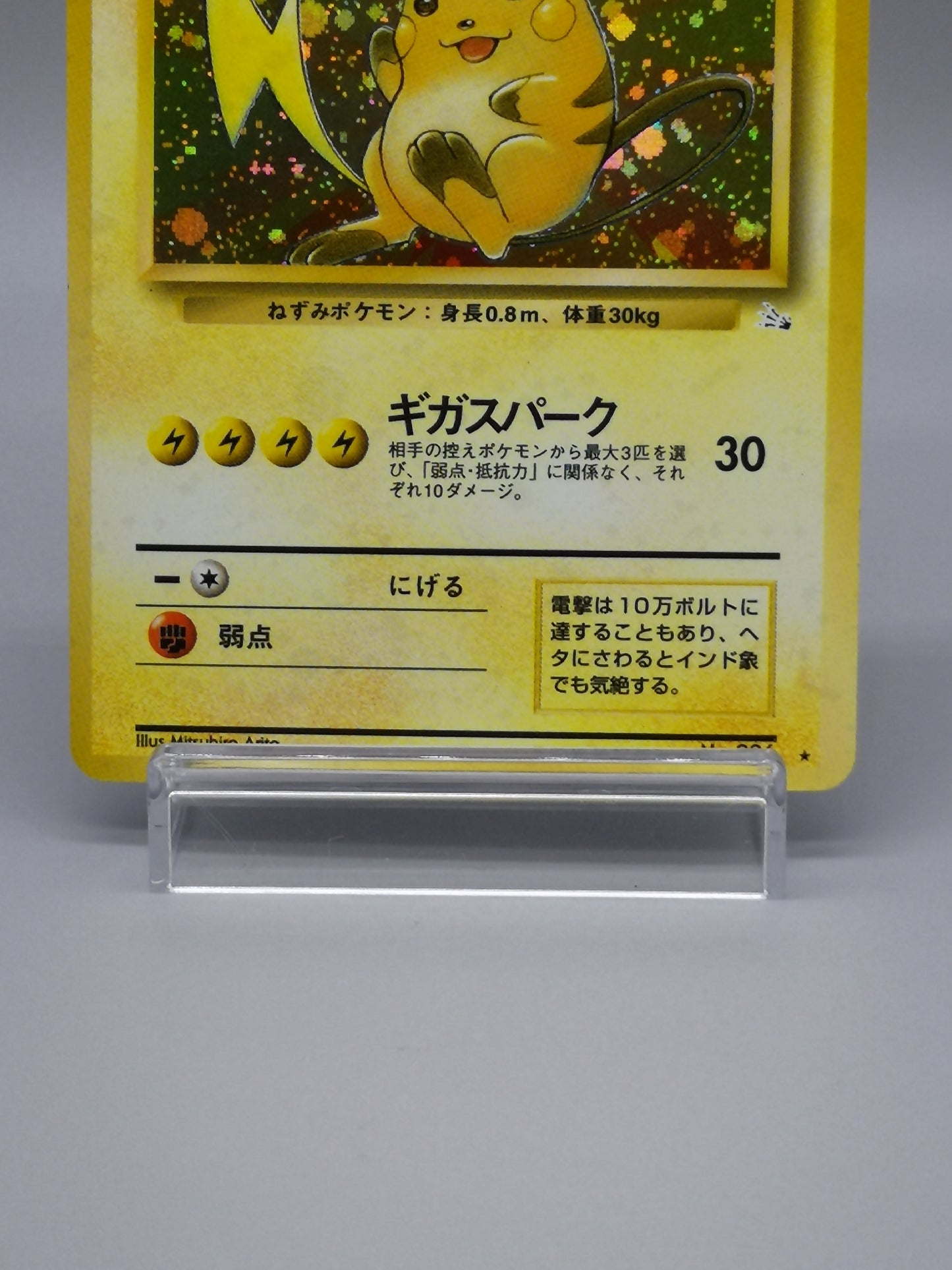 Raichu No.026 Mystery of the Fossils 1997