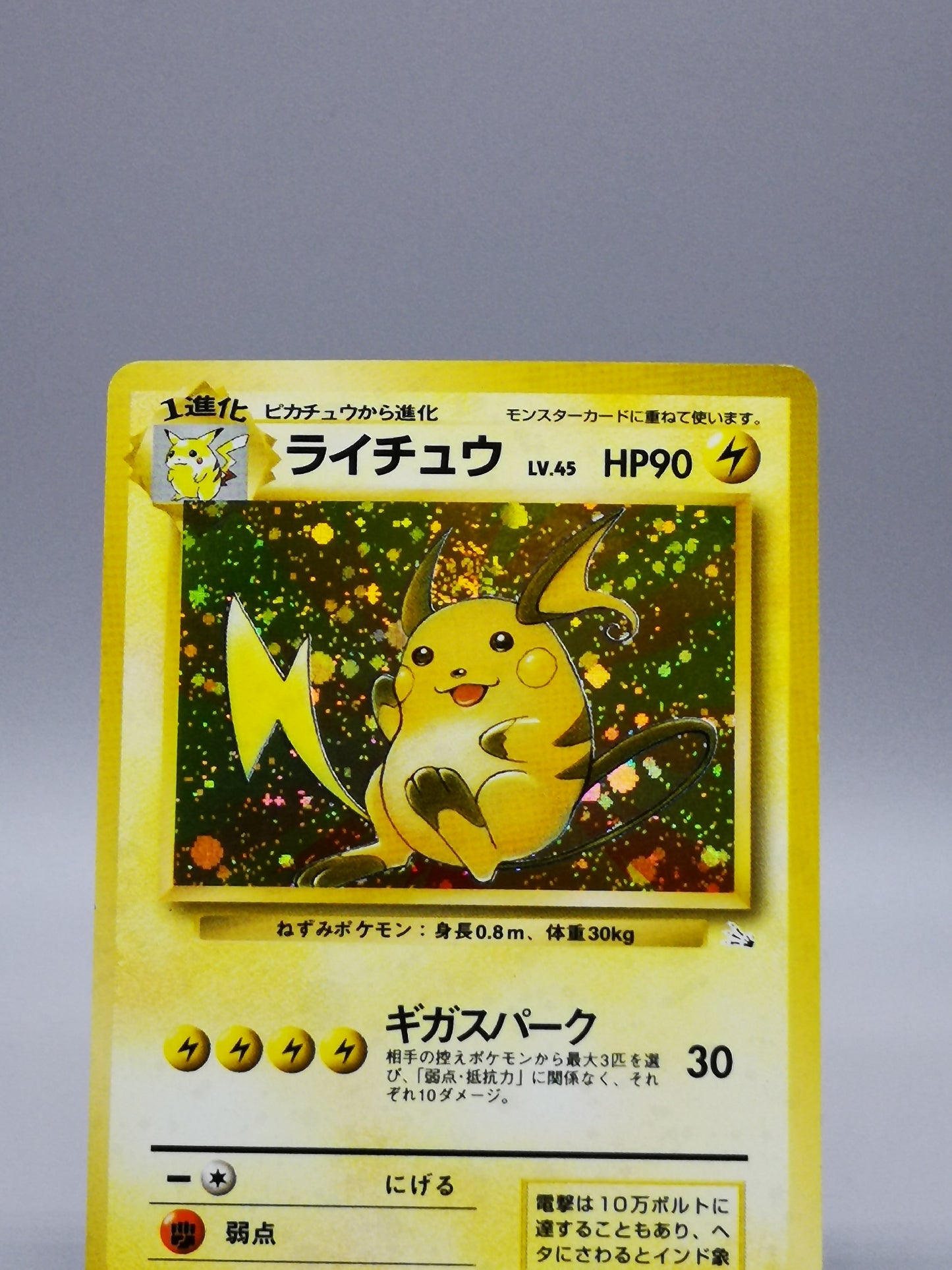 Raichu No.026 Mystery of the Fossils 1997