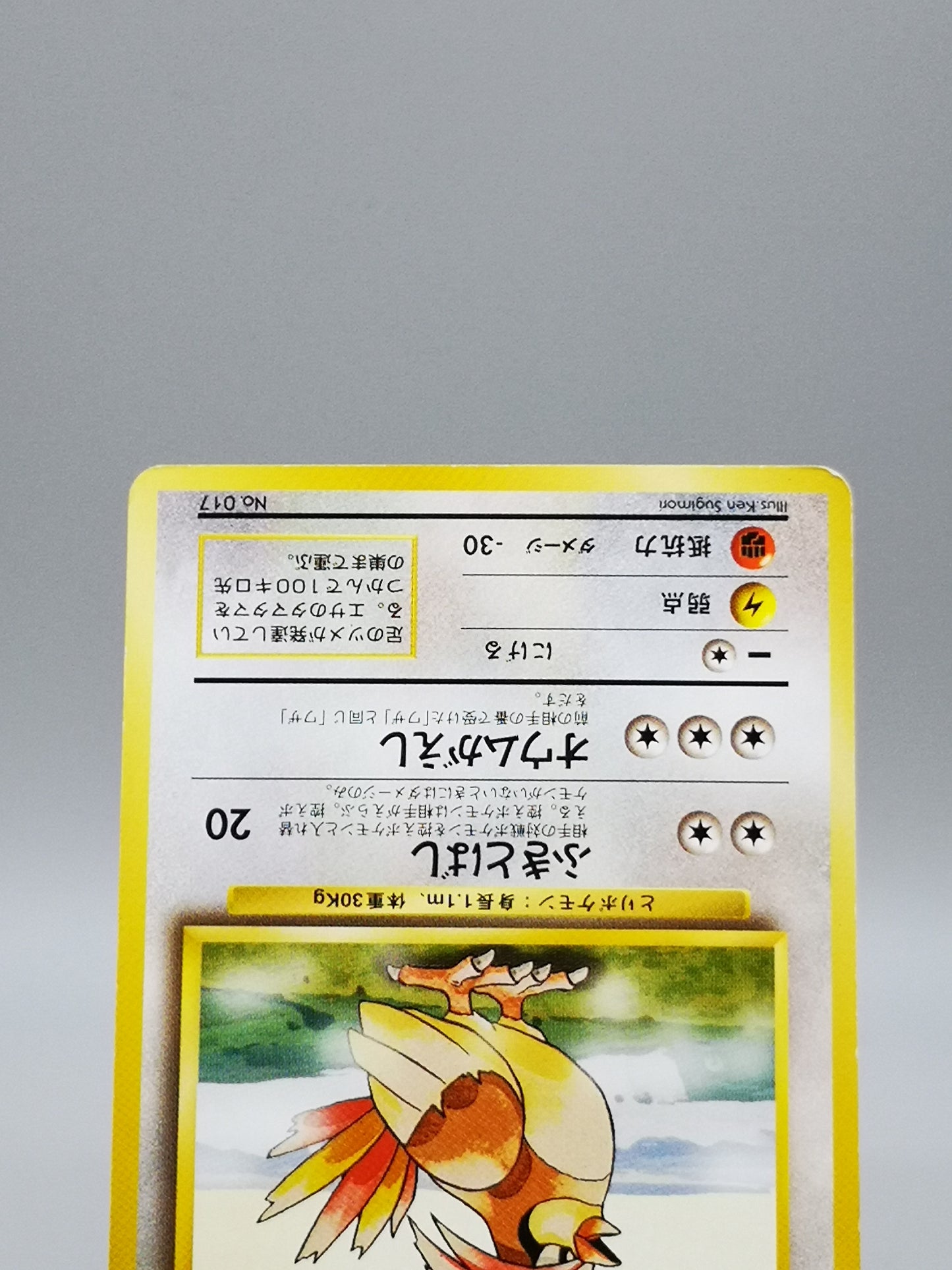 Pidgeotto No.017 Japanese Base Set 1st Edition 1996