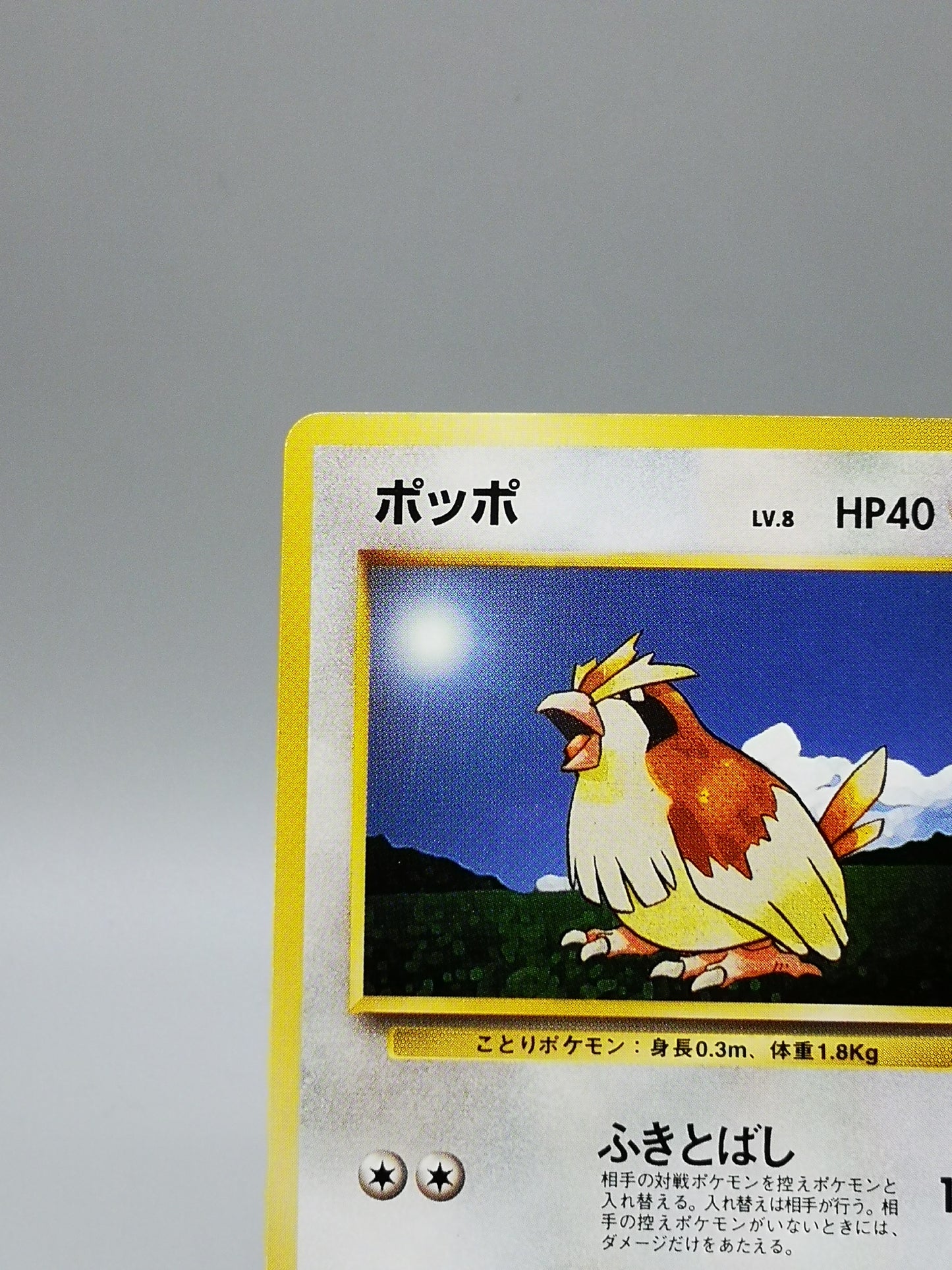 Pidgey No.016 Japanese Base Set 1st Edition 1996