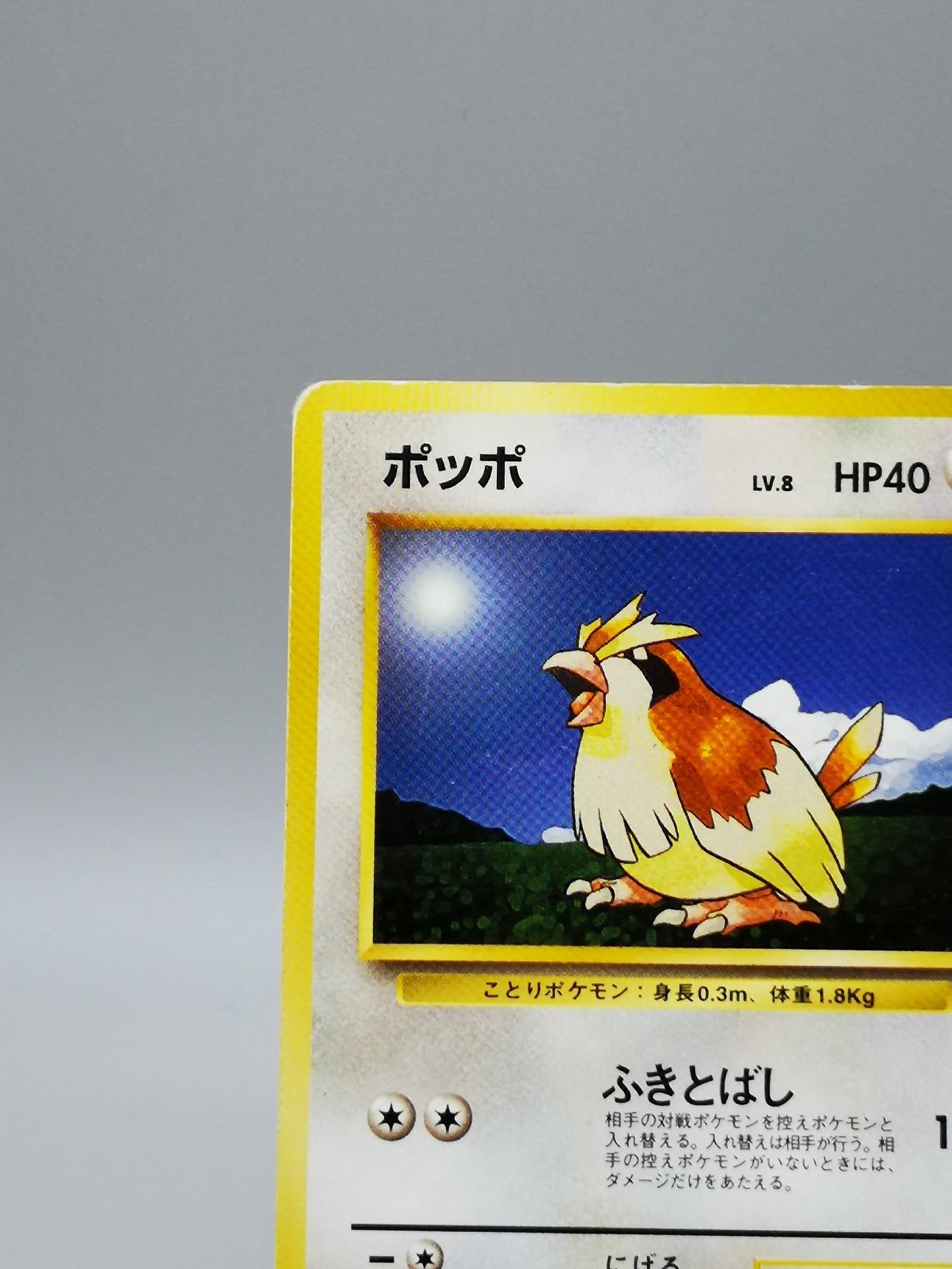 Pidgey No. 016 Japanese Base Set 1st Edition 1996