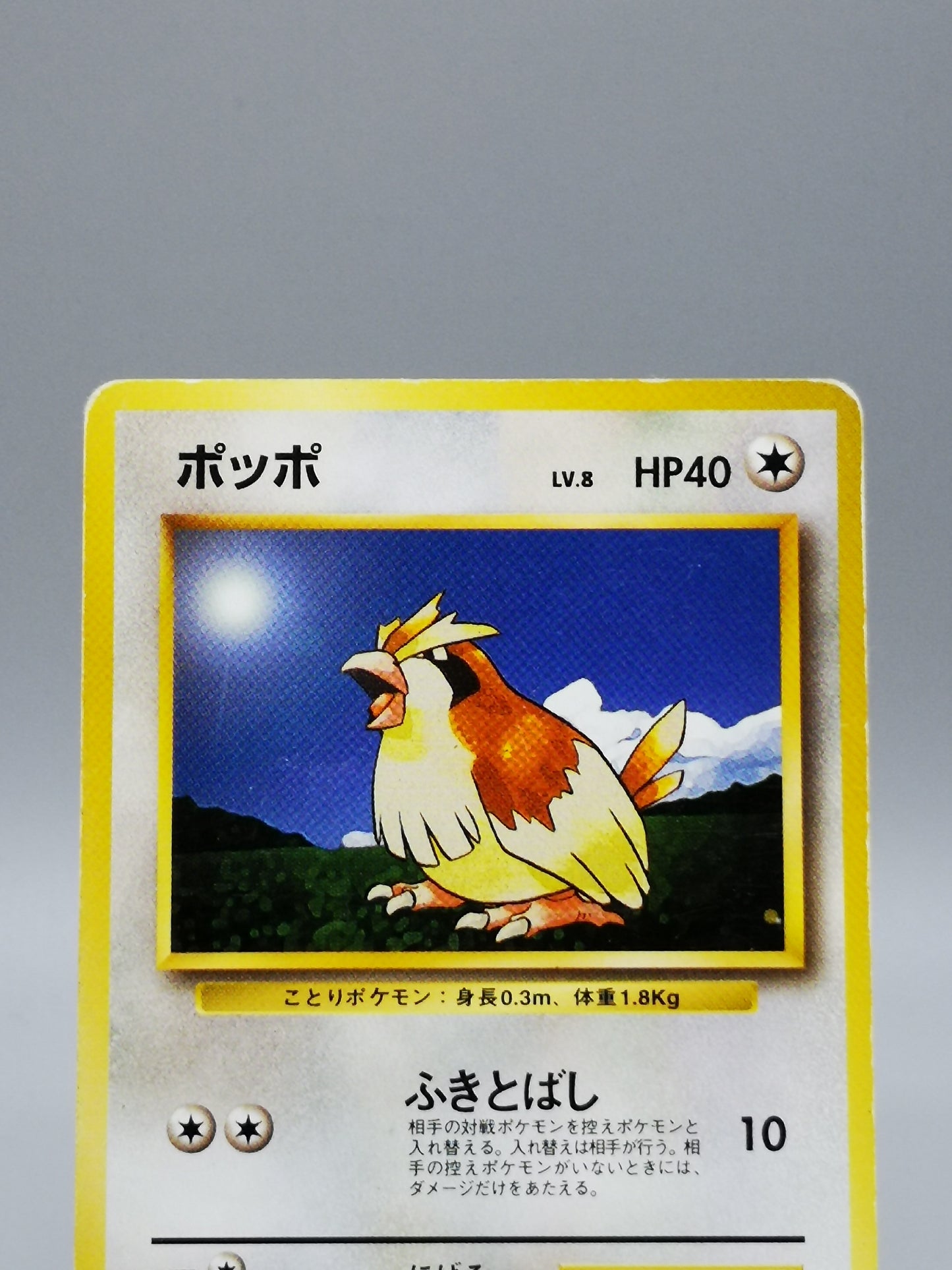Pidgey No. 016 Japanese Base Set 1st Edition 1996
