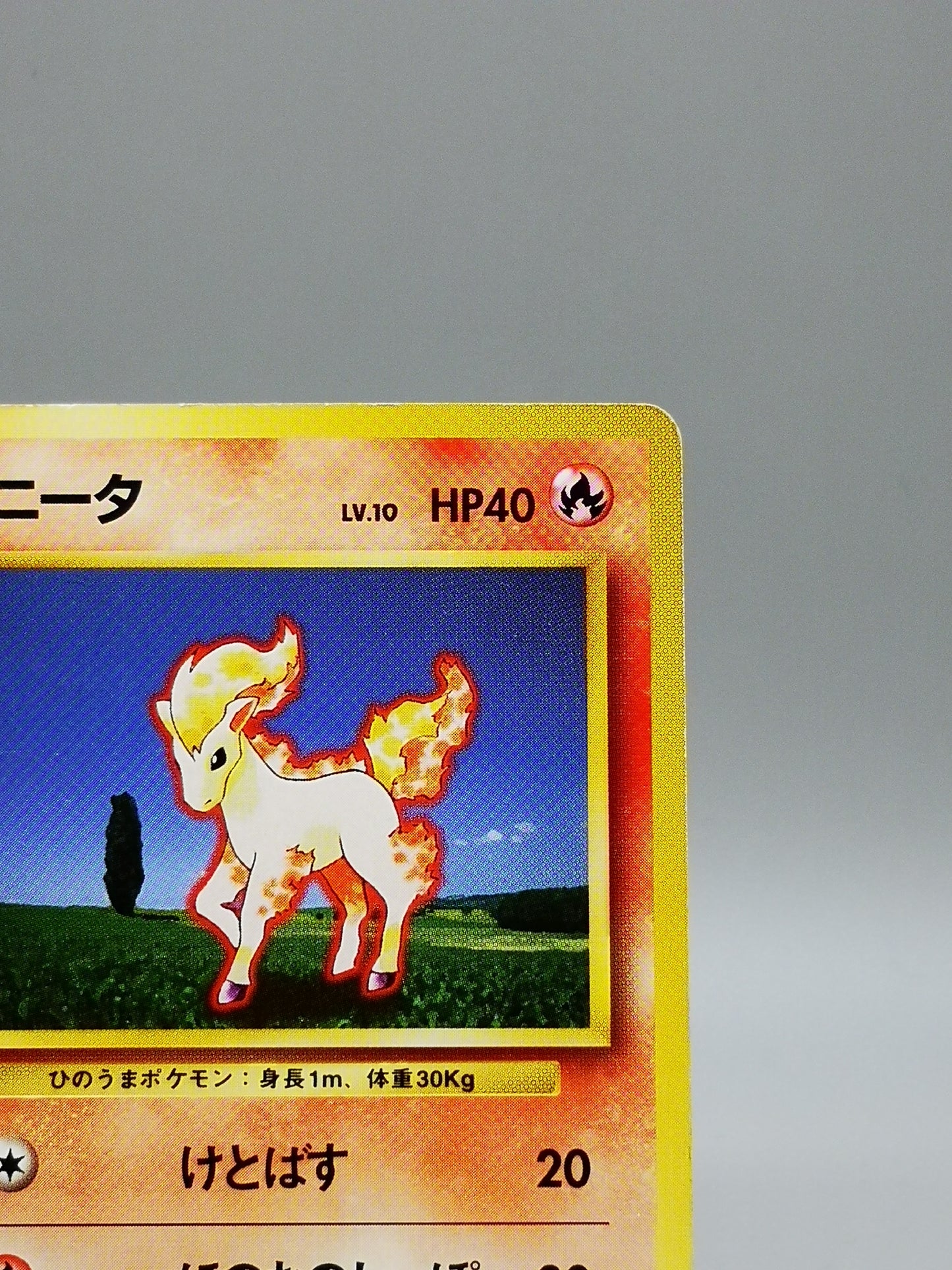 Ponyta No. 077 Japanese Base Set 1st Edition 1996