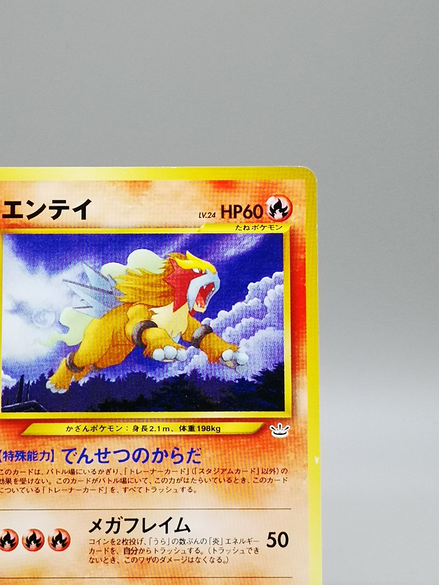 Entei No. 244 Wizards of the Coast Black Star Promos 2000