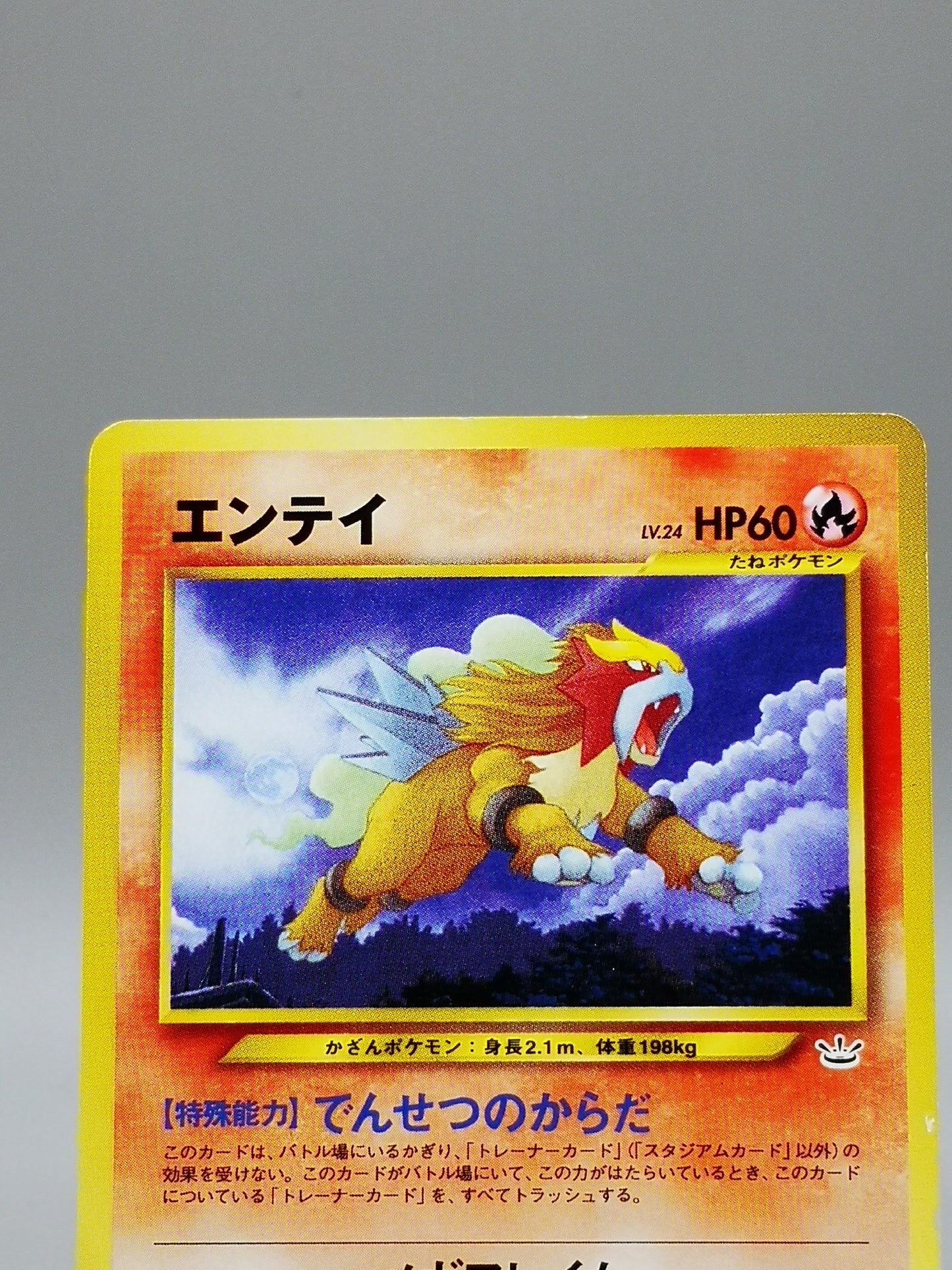 Entei No. 244 Wizards of the Coast Black Star Promos 2000