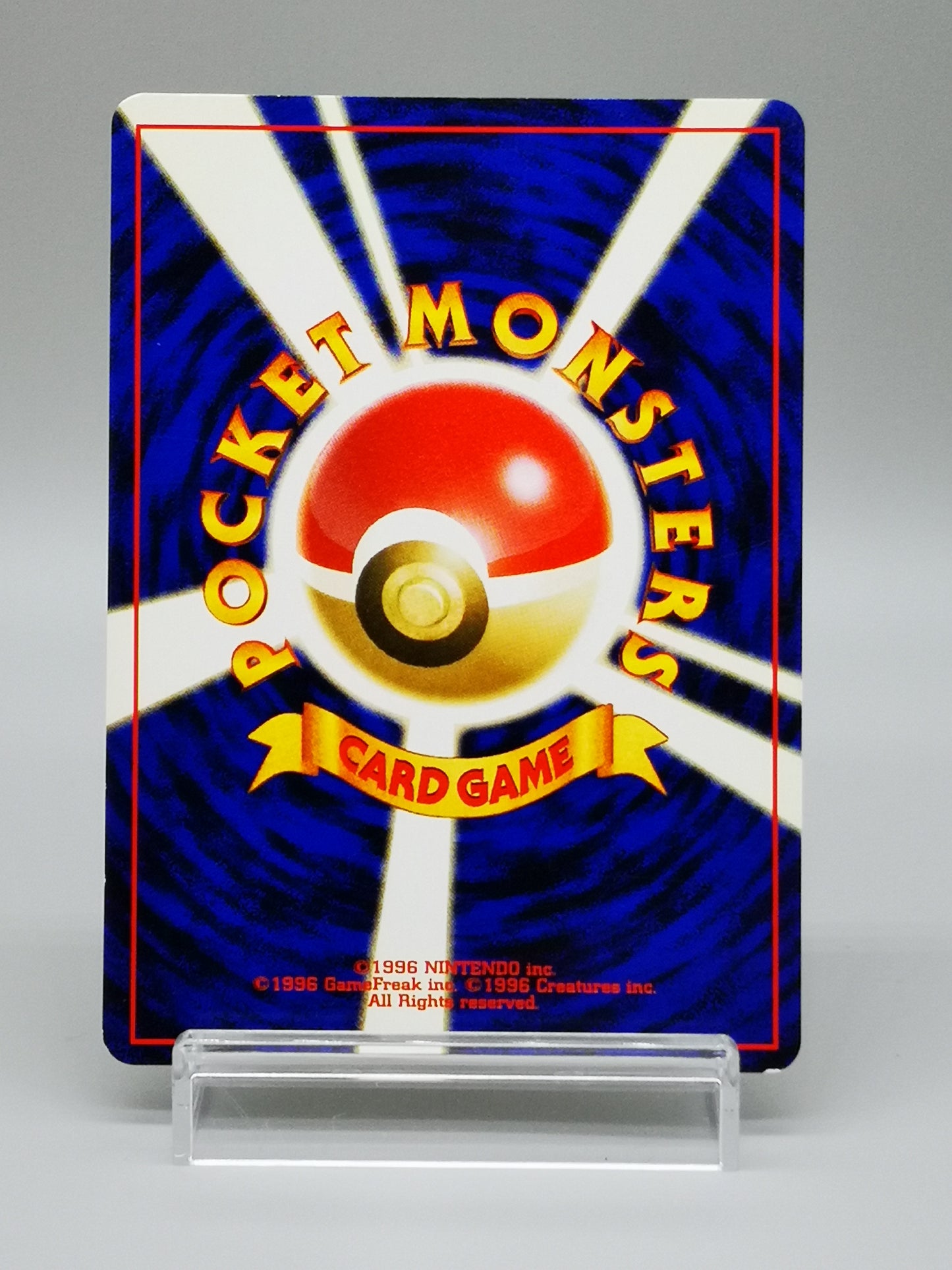 Raichu No. 026 Japanese Base Set 1996