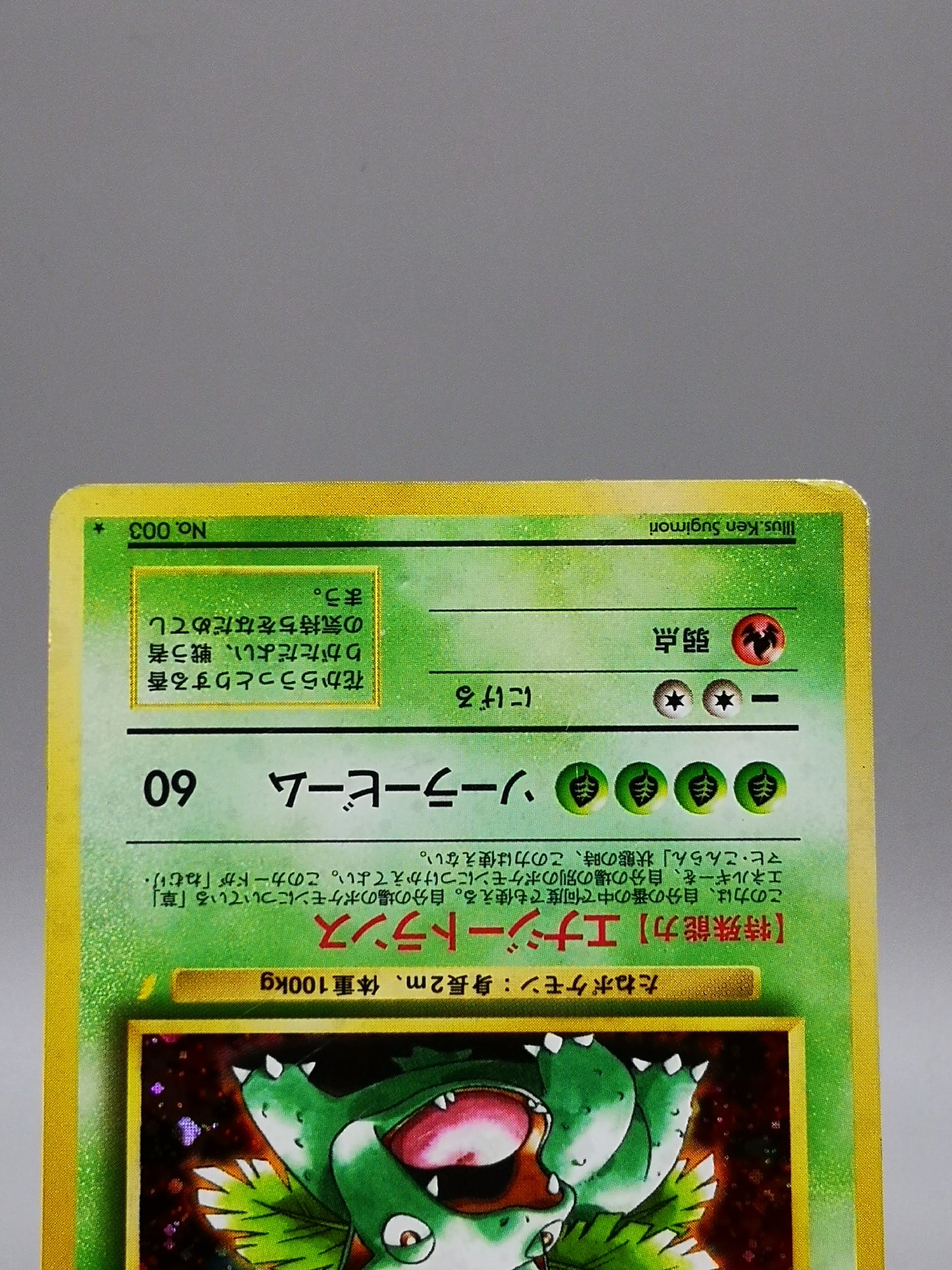 Venusaur Japanese Base Set 1996