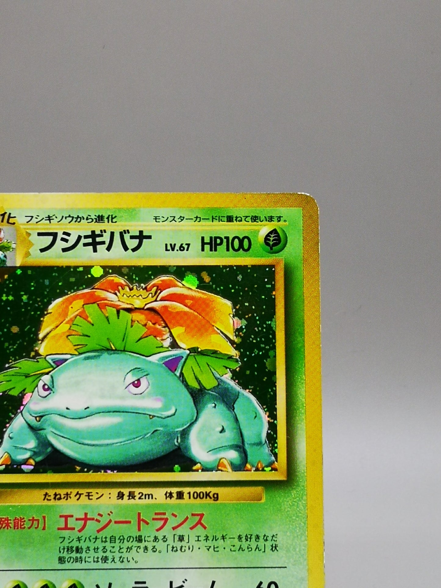 Venusaur No. 003 Japanese Base Set 1996