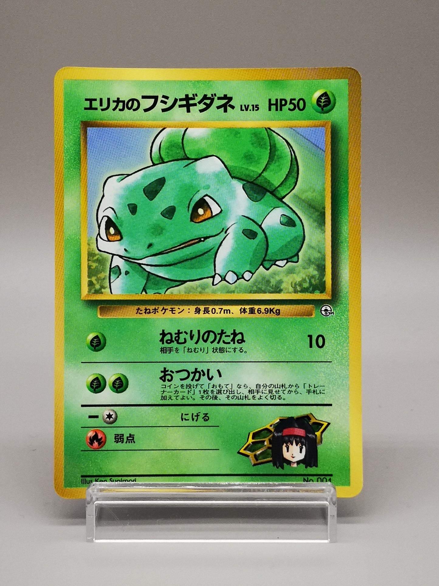 Erika's Bulbasaur Gym Heroes 1998