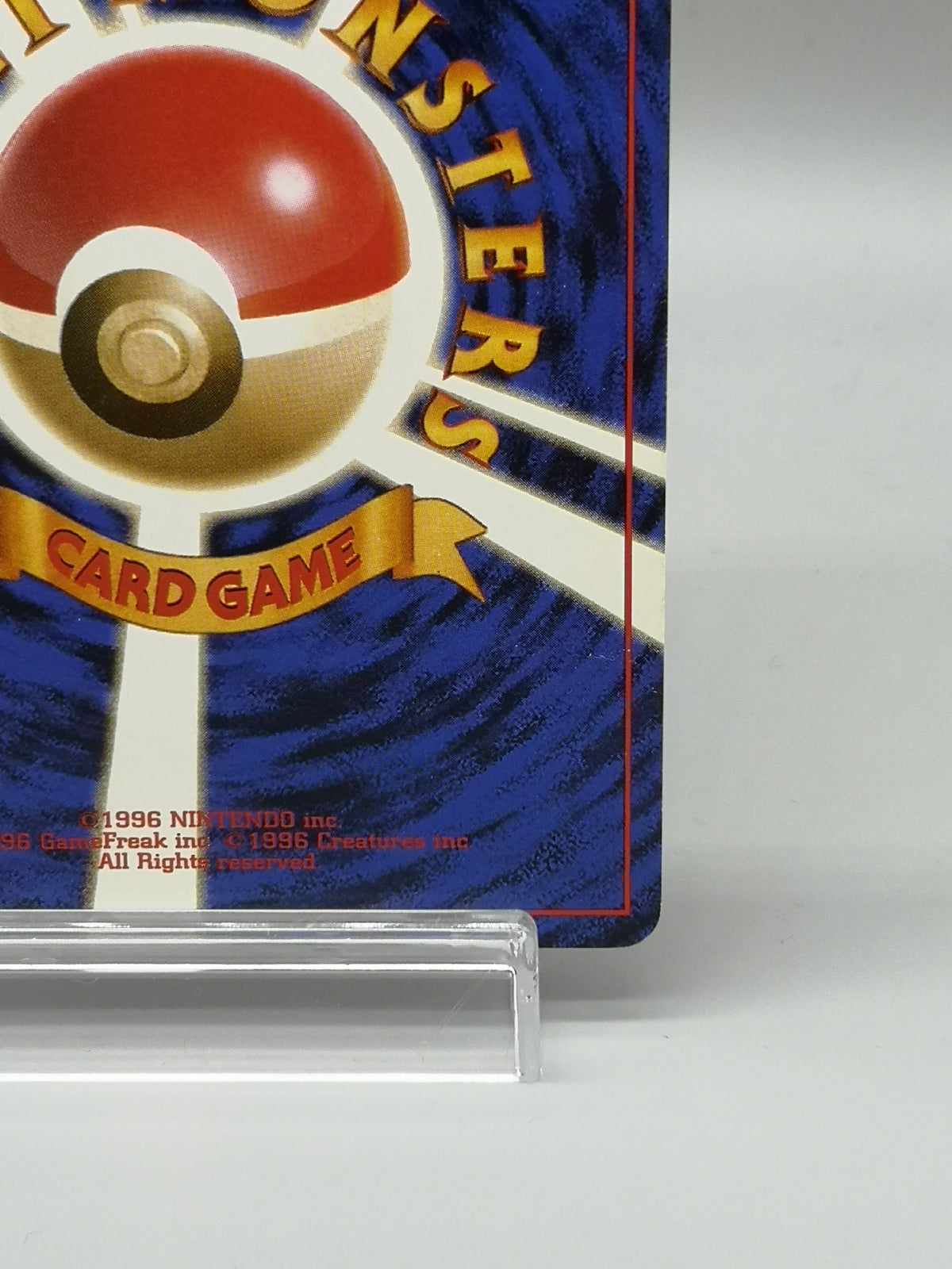 Sabrina's Gaze Banned Art Japanese Gym 2 Challenge Old Back Pokemon Card