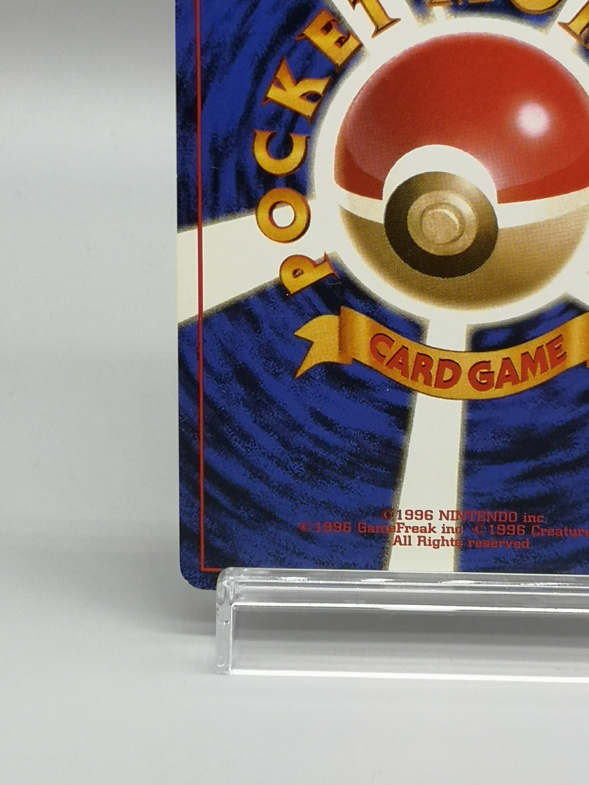 Sabrina's Gaze Banned Art Japanese Gym 2 Challenge Old Back Pokemon Card
