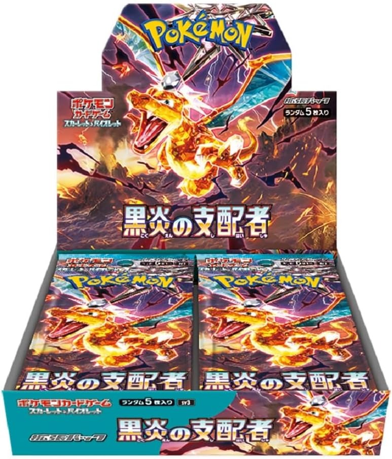 Pokemon Card Game Scarlet & Violet Expansion Pack Ruler of the Black Flame【BOX】