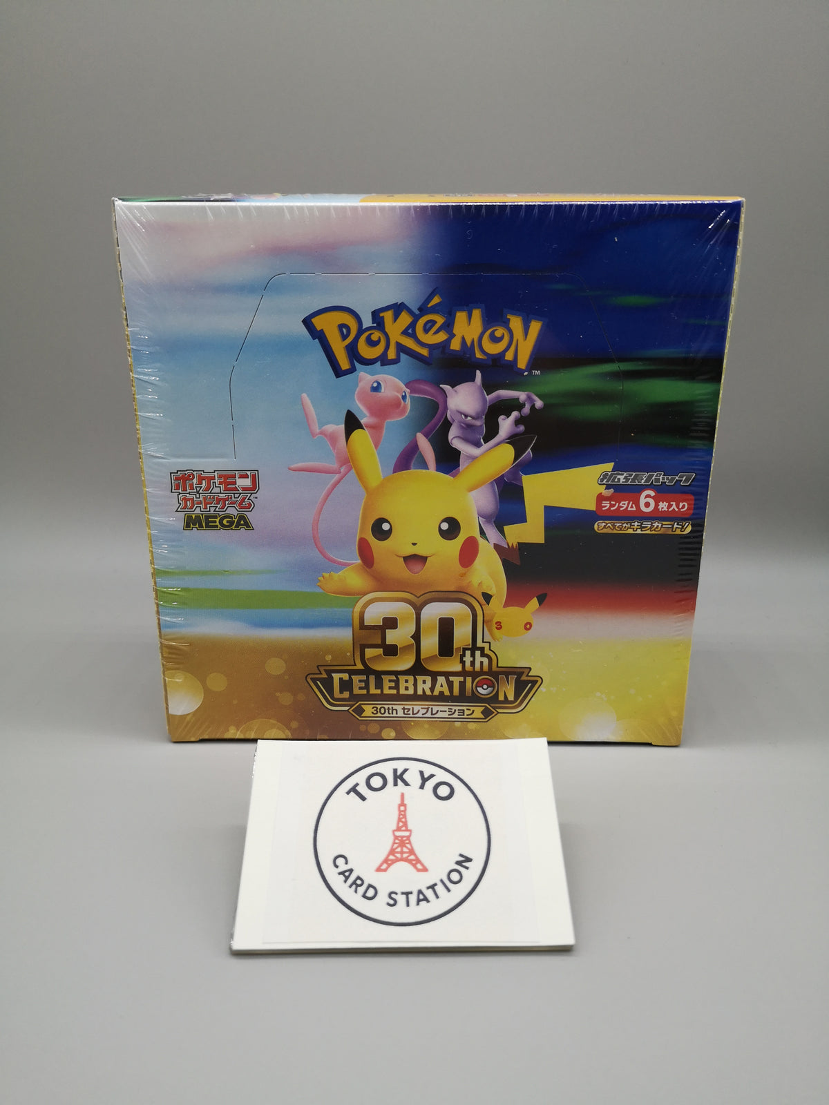 30th Celebration Booster Box M6a Japanese Sealed with Shrink