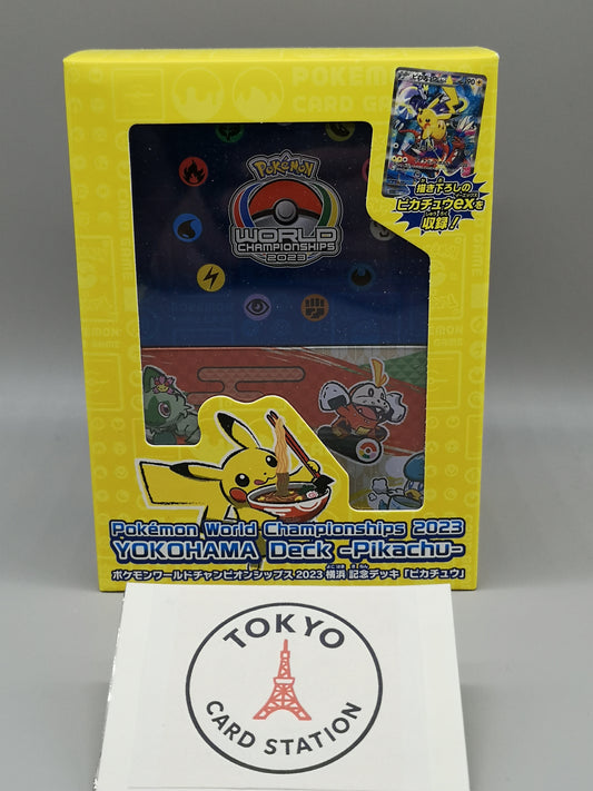 World Championships 2023 Yokohama Deck Pikachu Japanese Sealed